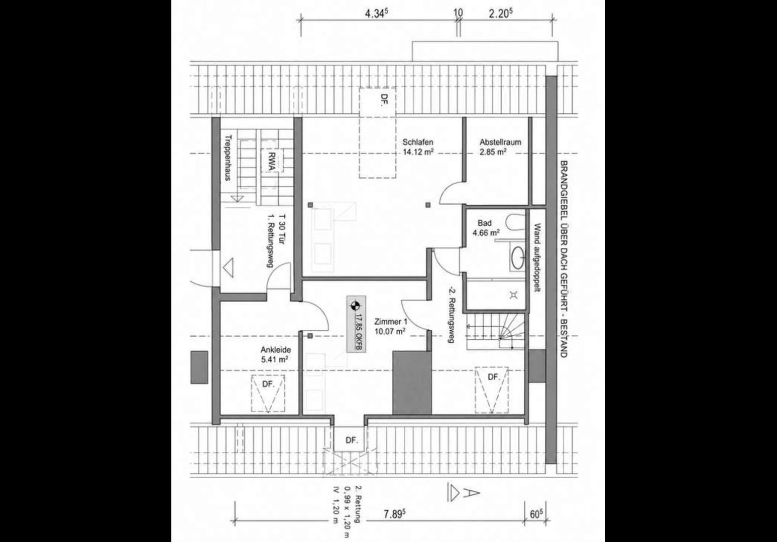 Attraktive, helle Maisonette-Wohnung mit Terrasse und Weitblick – Düsseldorf – Vorschaubild 25