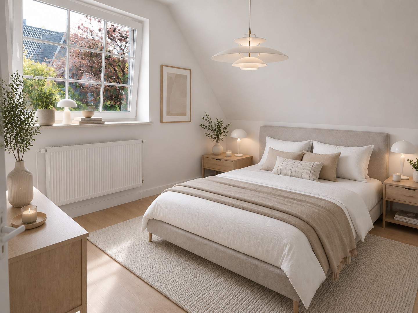 **Willkommen Zuhause** Lichtdurchflutete 2-Zi Dachgeschoß-WHG renoviert mit Garten – Mittelangeln – Vorschaubild 2