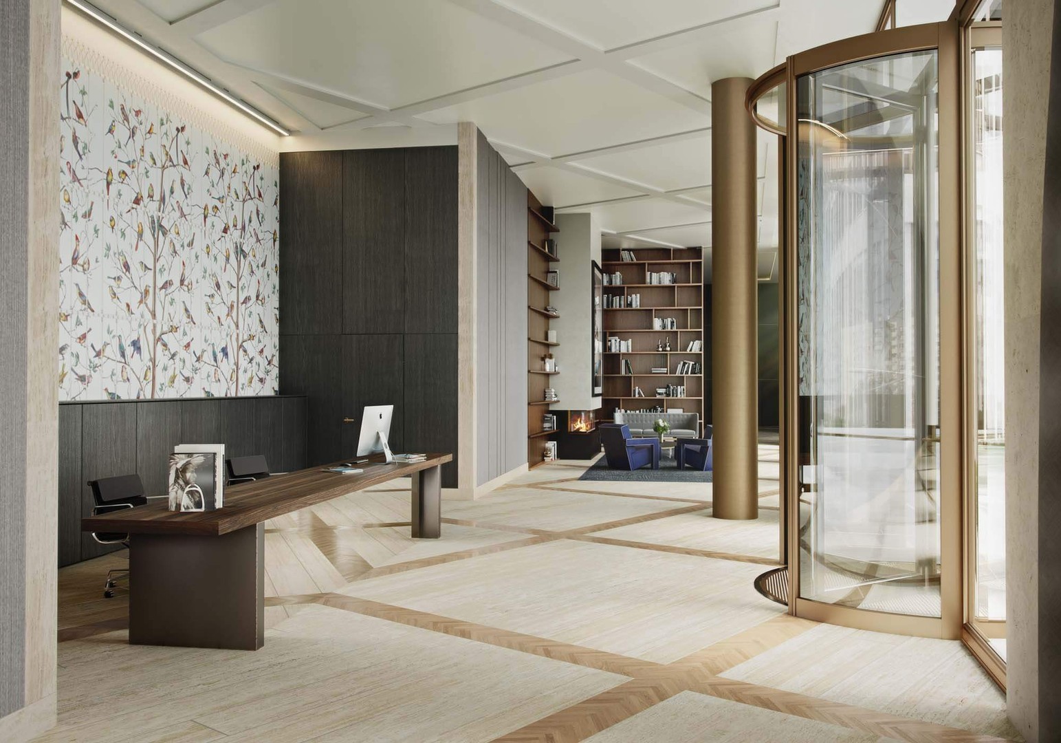 Grandaire Berlin, komplett eingerichtet mit Designermöbeln von Boconcept – Berlin Mitte – Vorschaubild 28
