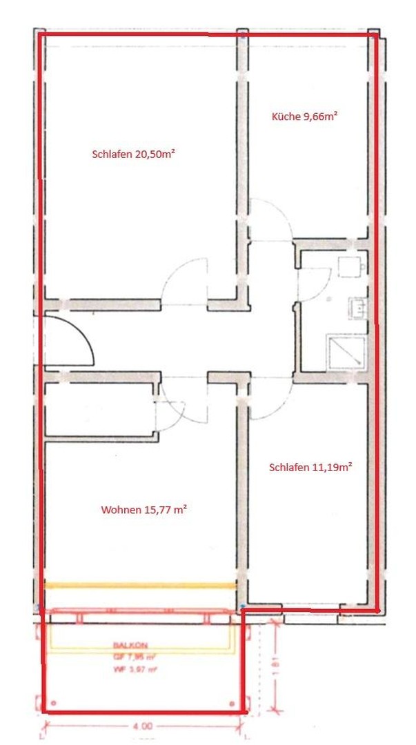 Sanierte Wohnung mit großem Balkon – Glinde – Vorschaubild 8