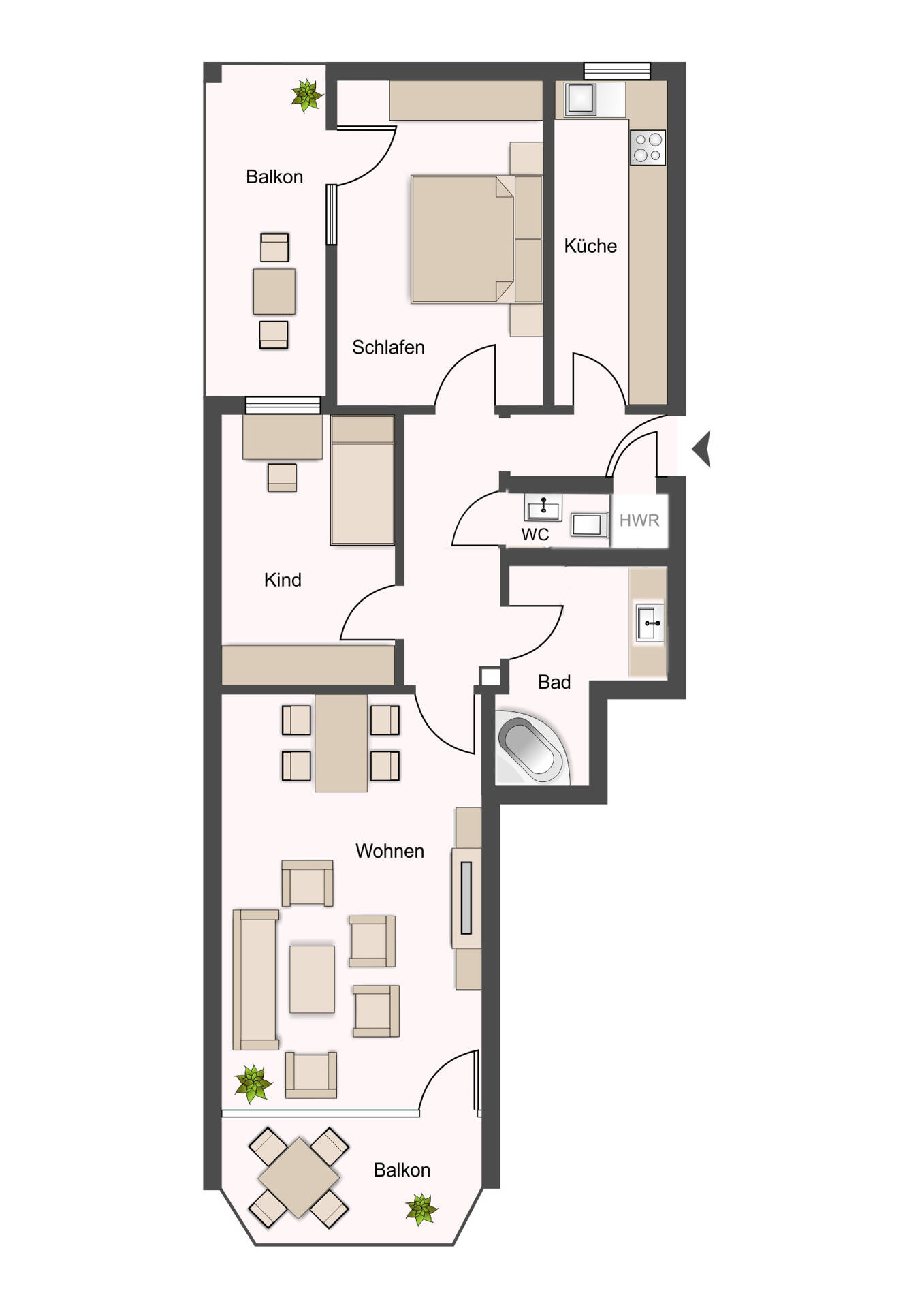Urbanes Wohnen im lebendigen, grünen Zentrum von Niendorf mit zwei Balkonen & TG-Stellplatz – Hamburg – Vorschaubild 15