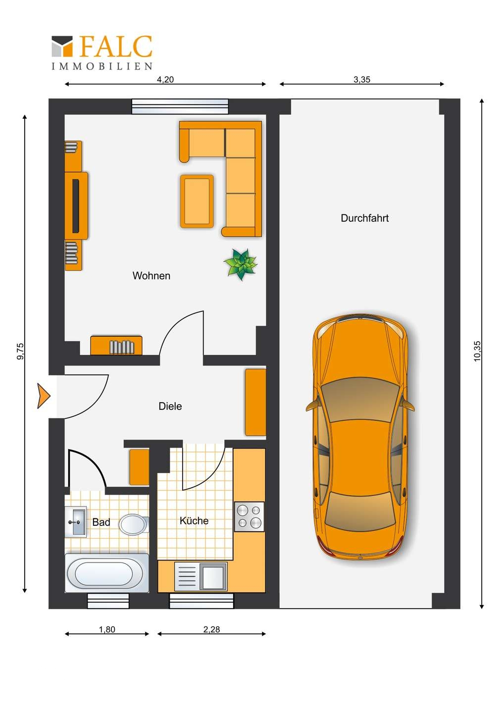 Helles Single‑Apartment mit guter Rendite – Essen – Vorschaubild 22
