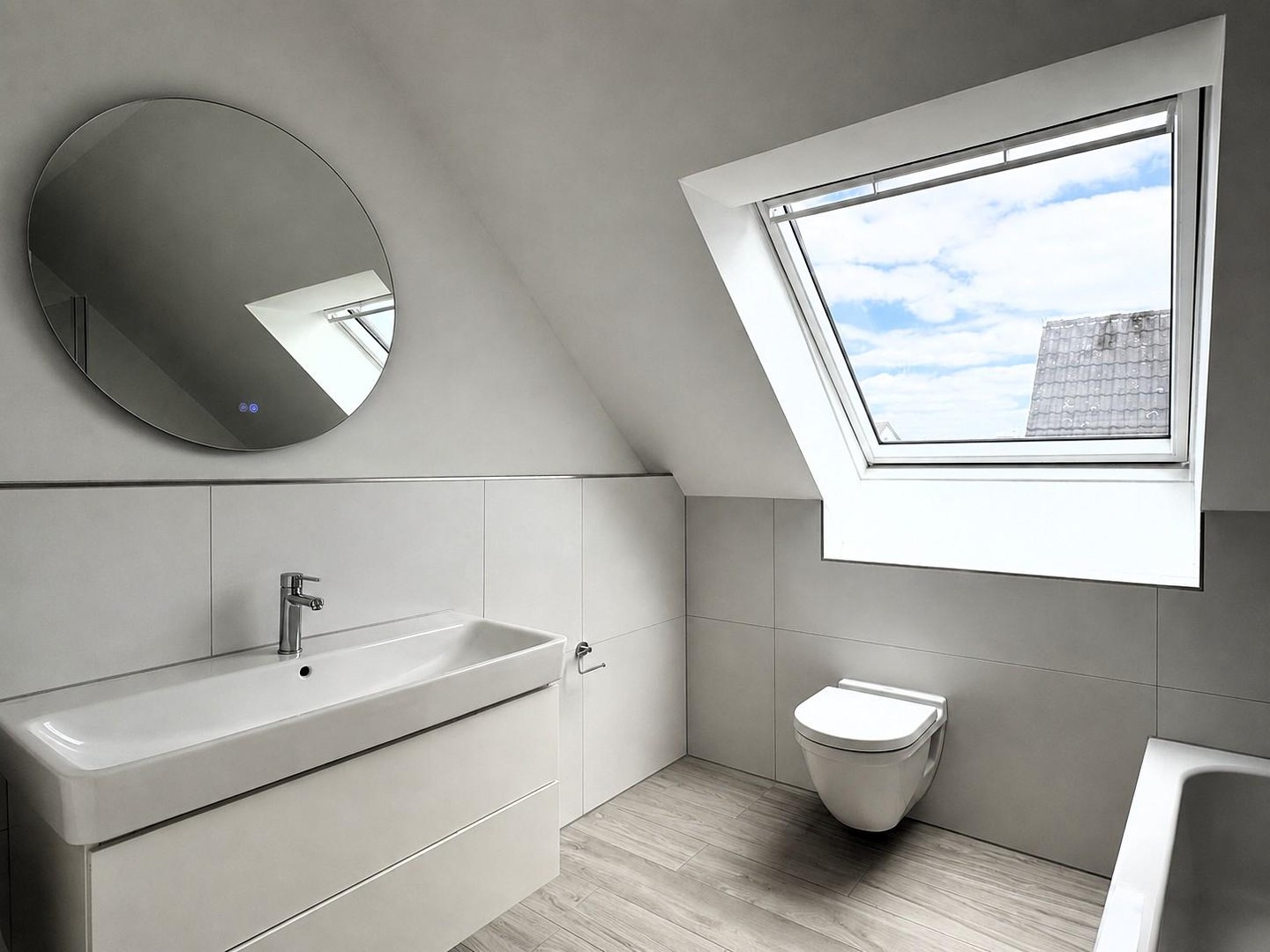 Moderne 4-Zimmer-Dachgeschosswohnung mit Loggia, TG-Stellplatz & Wallbox – Energieklasse A+ – Dietzenbach – Vorschaubild 8