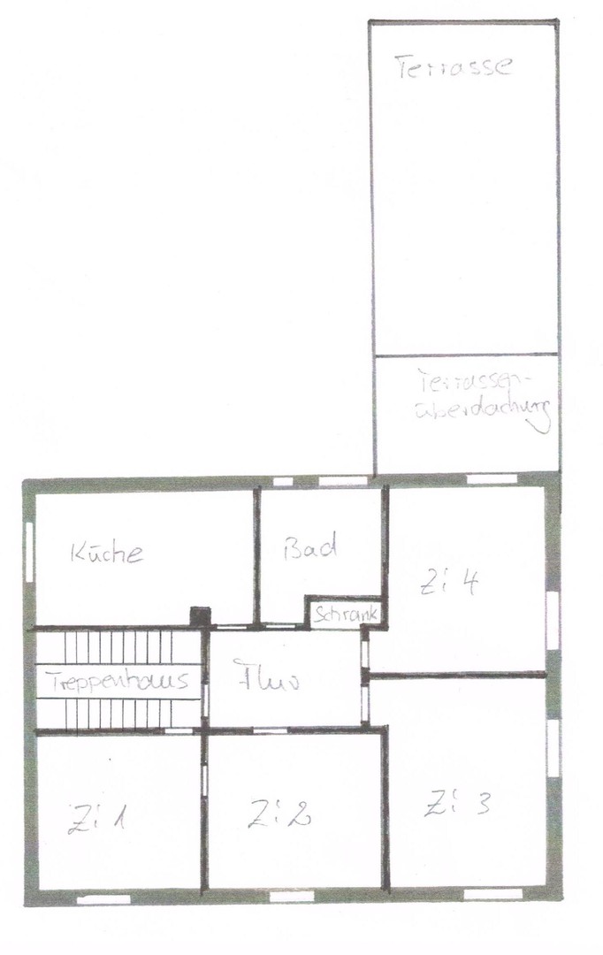 4 Zimmerwohnung mit schöner 30qm großen Terrasse in zentraler Lage – Fellbach – Vorschaubild 8