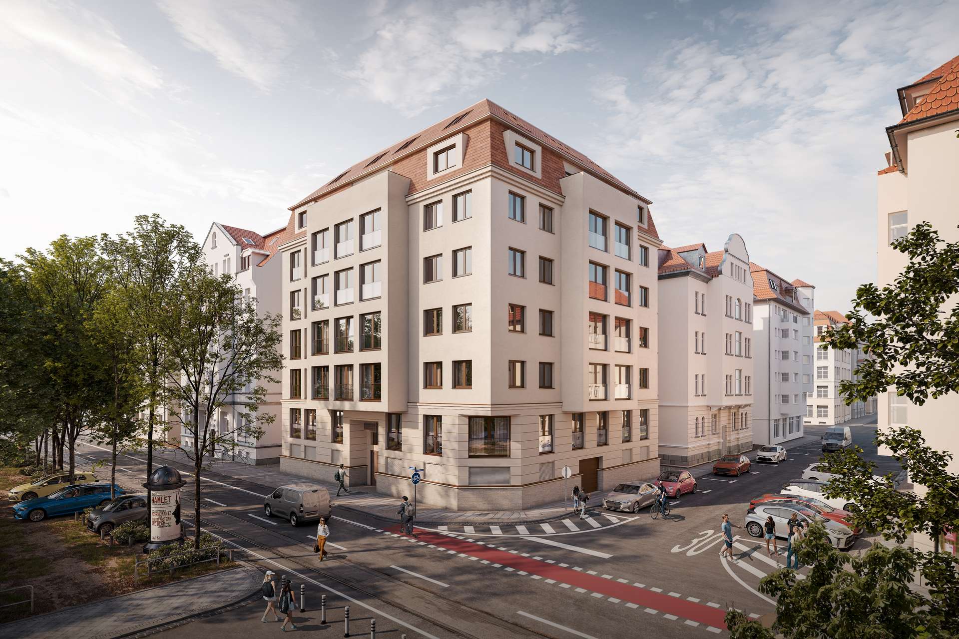 KfW 40 & Nähe Karli - Ihre Neubaueigentumswohnung mit 3,5 Zimmern in der Südvorstadt! – Leipzig – Vorschaubild 2