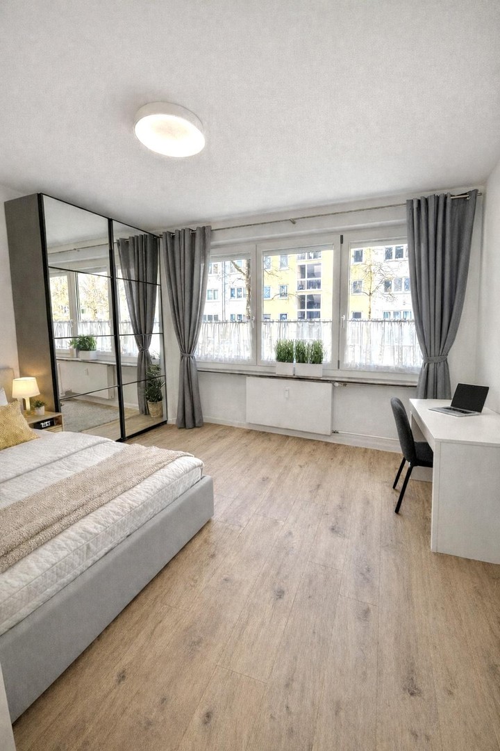 Schwabing: Kernsaniertes voll. möbliertes Apartment ggü. Olympiapark mit 4,9% Rendite – München – Vorschaubild 10