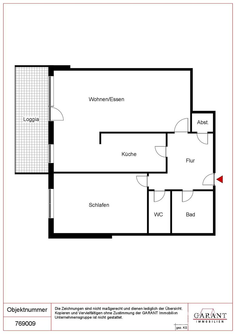Vermietete Kapitalanlage oder zur Eigennutzung mit Loggia & Stellplatz - zentral in Ludwigshafen – Ludwigshafen am Rhein – Vorschaubild 11