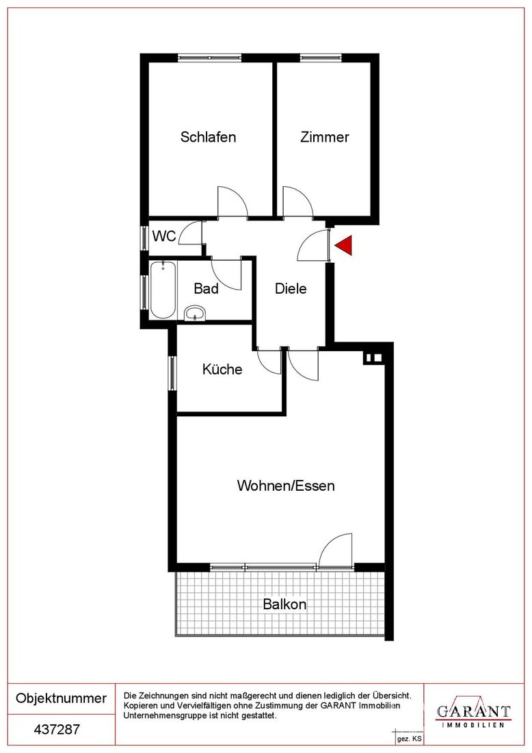 Willkommen in dieser sonnigen 3 1/2 Zimmer-Wohnung mit Balkon! – Stuttgart – Vorschaubild 10