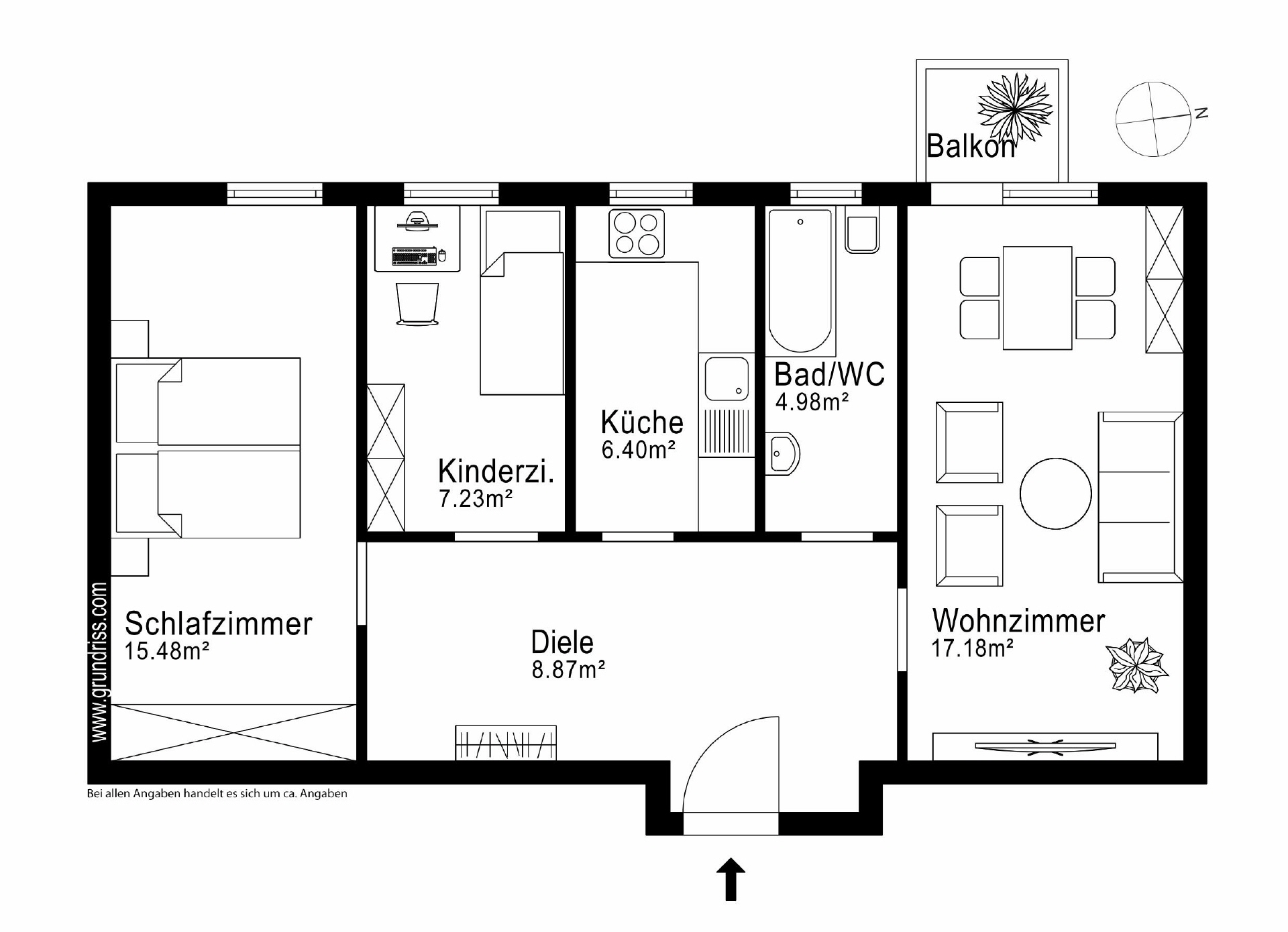 AIGNER - Helle 3-Zimmer-Dachgeschosswohnung in beliebter Lage Moosachs – München – Vorschaubild 8