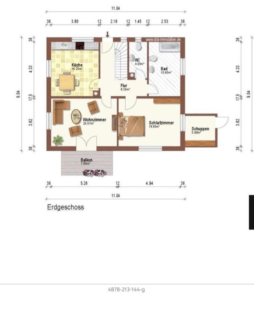 Modernisiertes Einfamilienhaus mit Photovoltaikanlage, Speicher und großem Grundstück – Starzach – Vorschaubild 50
