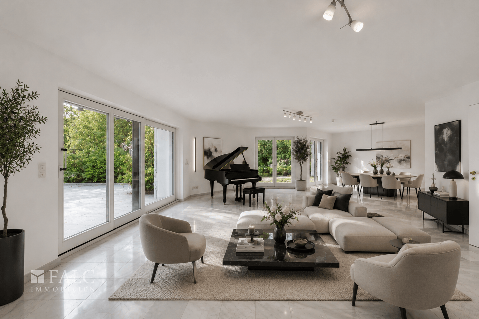 Gartenrefugium in Harlaching – Großzügige Maisonette-Wohnung mit drei Terrassen – München – Vorschaubild 3