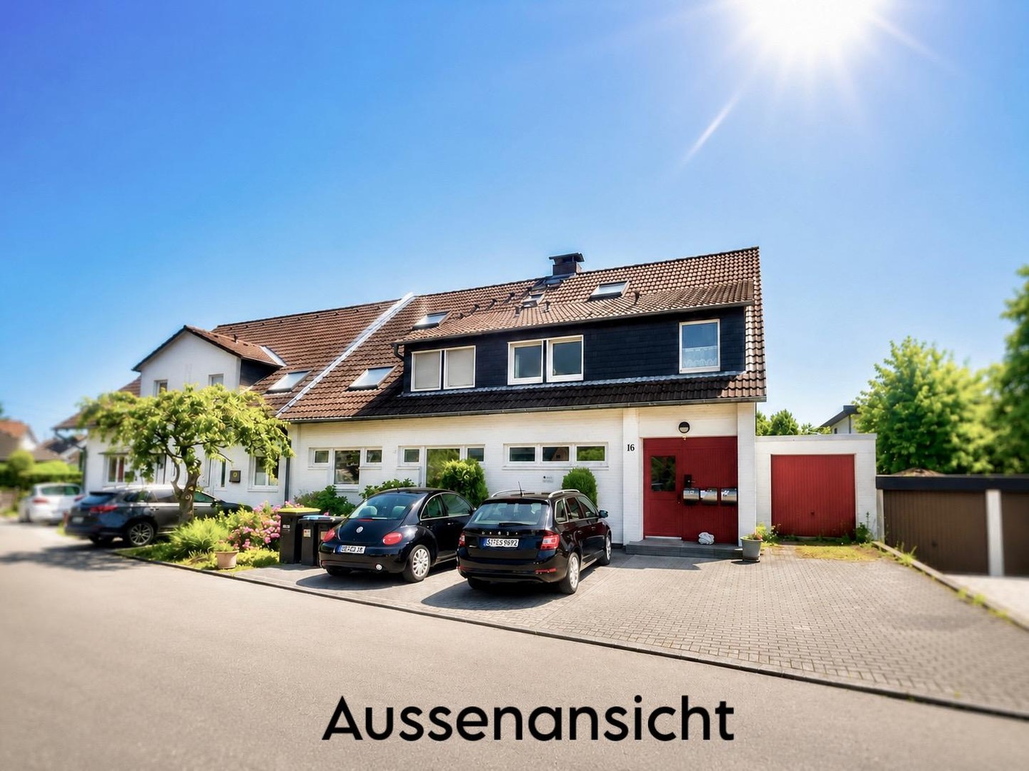 Eigentumswohnung mit Wintergarten, 2 Stellplätze, 1 gr. Garage, Garten in Bestlage Remscheid-Lennep – Remscheid-Lennep – Vorschaubild 3