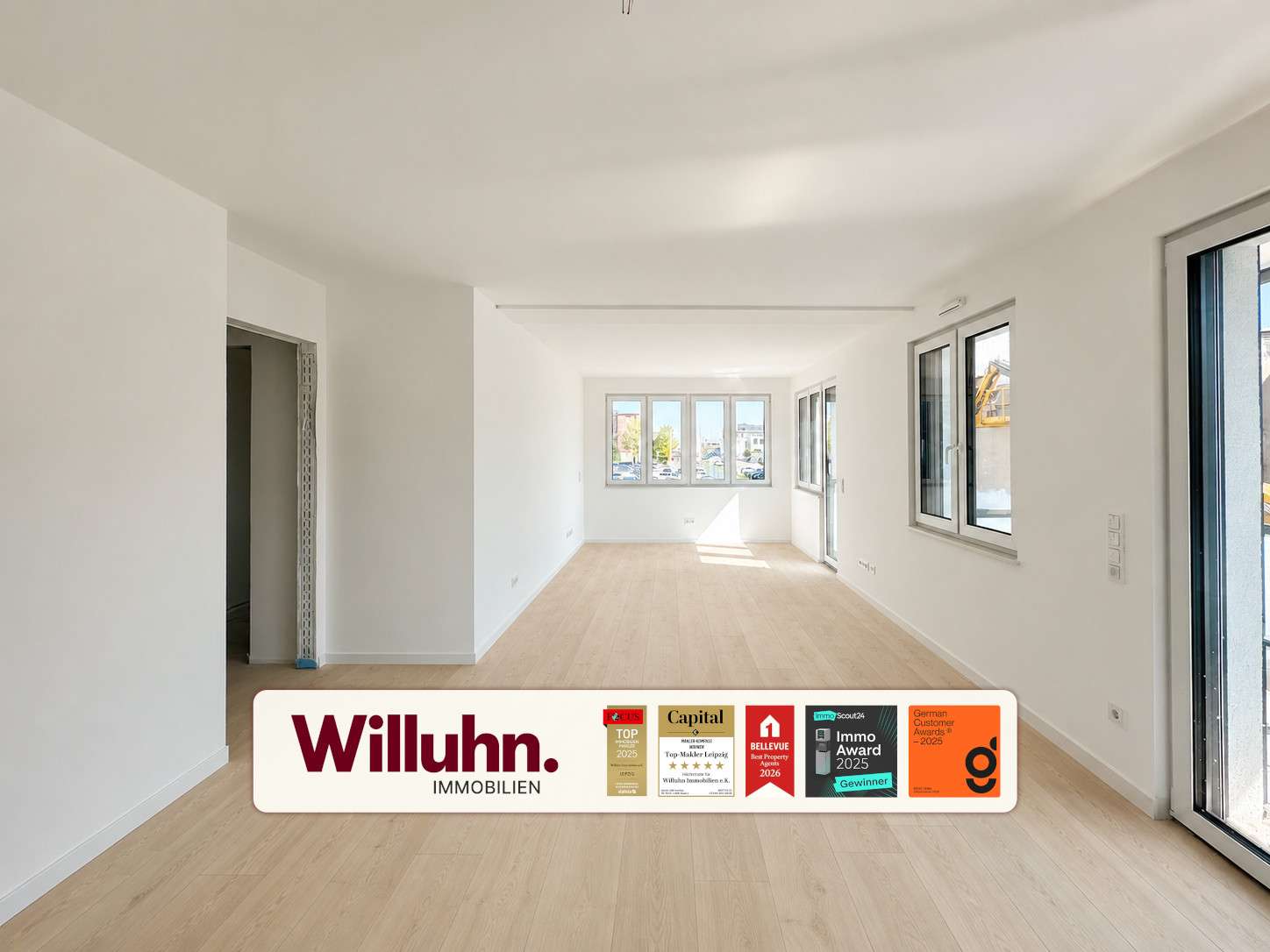 Erstbezug in 2. Reihe | Lift | Tageslichtbad | Balkon | TG-Stellplatz mgl.