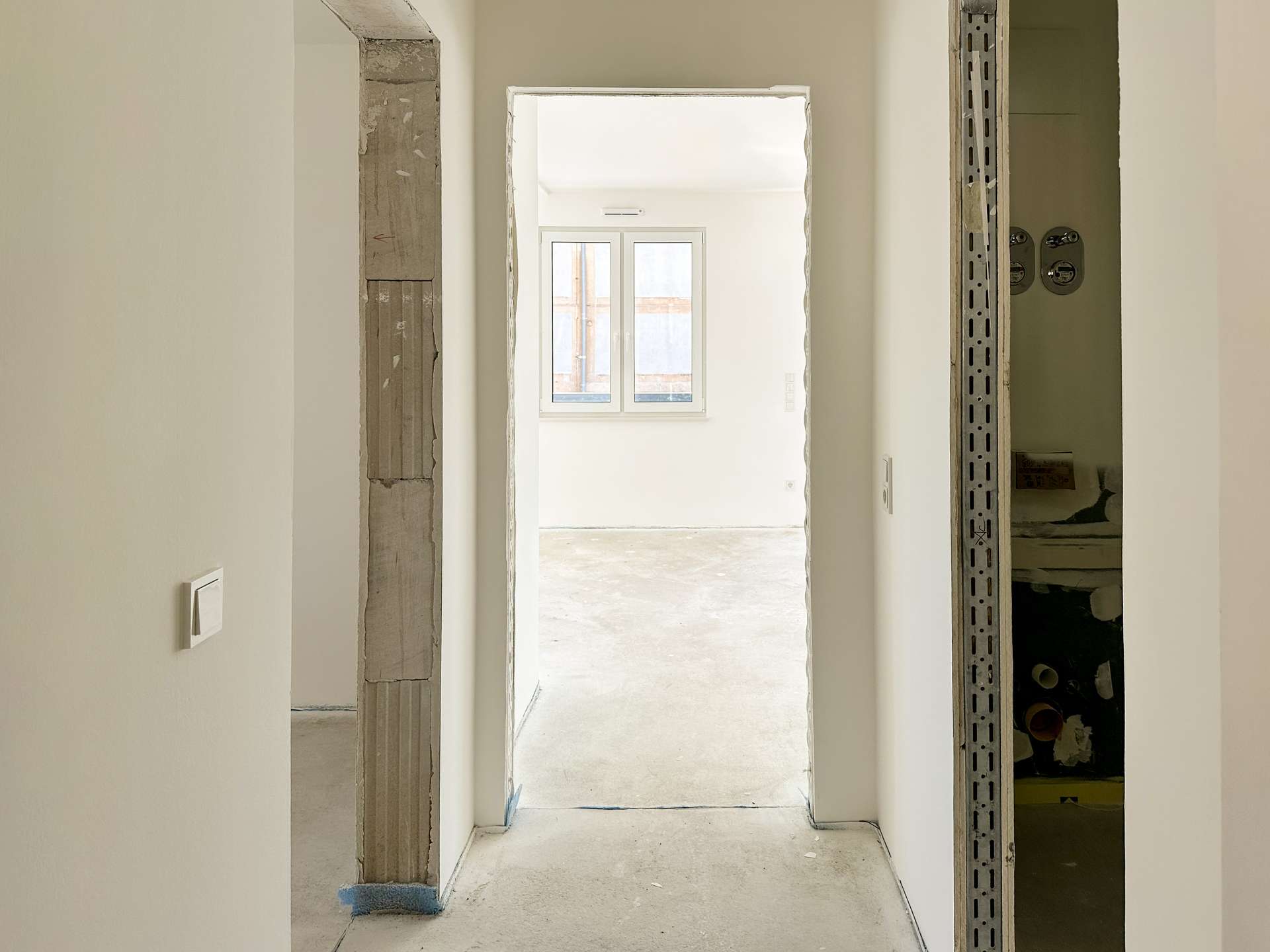 Erstbezug in 2. Reihe | Lift | Tageslichtbad | Balkon | TG-Stellplatz mgl. – Leipzig – Vorschaubild 9