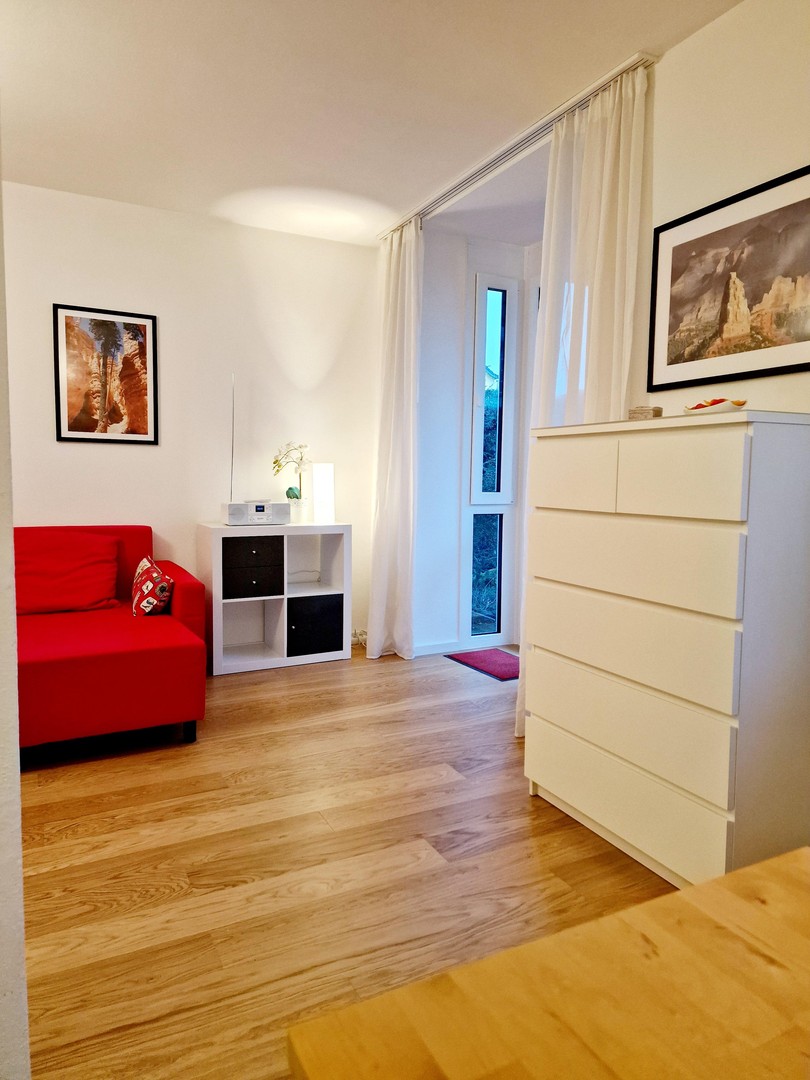 Nähe Waldfriedhof: Möblierte 2-Zimmer Wohnung, ruhige Lage m. Terrasse - von Privat (o.M.) – München – Vorschaubild 8