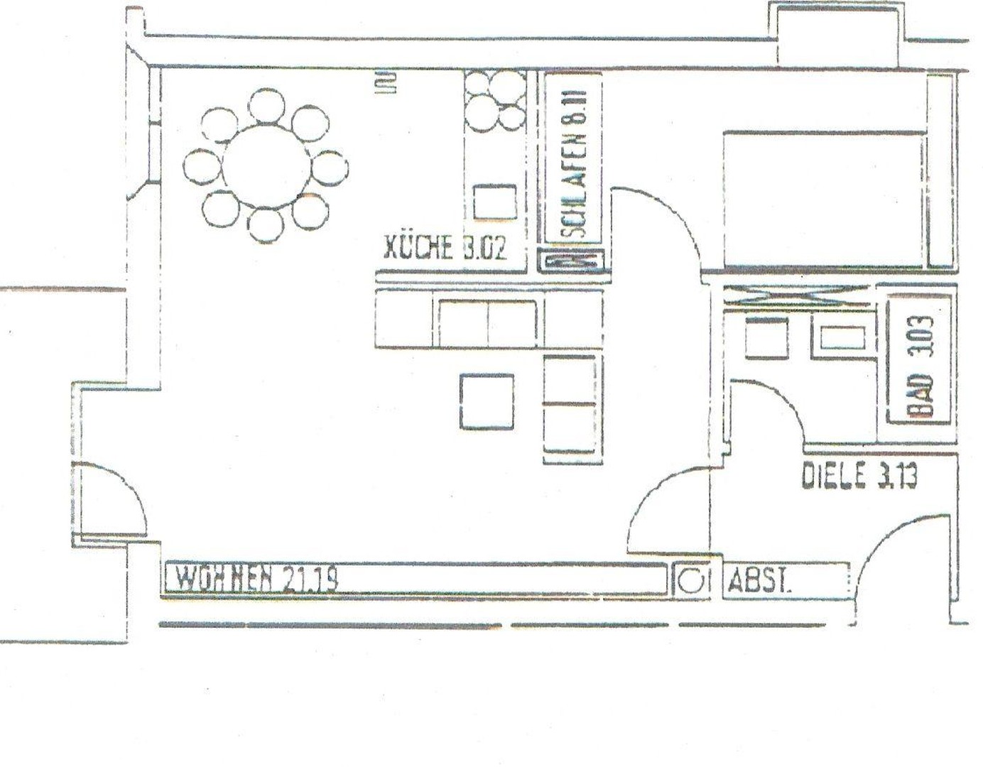 Nähe Waldfriedhof: Möblierte 2-Zimmer Wohnung, ruhige Lage m. Terrasse - von Privat (o.M.) – München – Vorschaubild 23