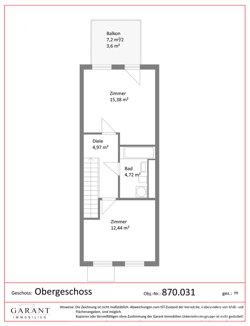 Haus im Haus in München-Giesing - 3-Zimmer-Maisonette mit Garten, Terrasse und Balkon – München – Vorschaubild 14
