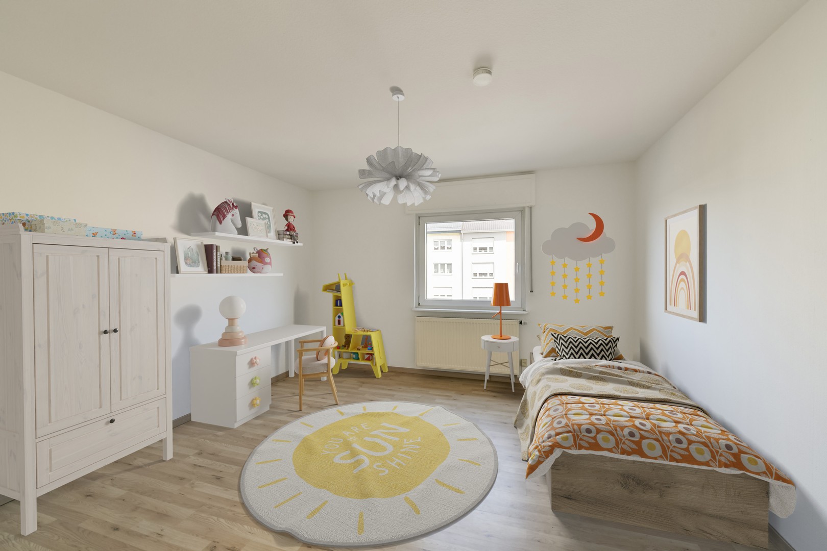 Attraktive, schöne und helle 3-Zimmer-Wohnung mit Balkon – Karlsruhe – Vorschaubild 2