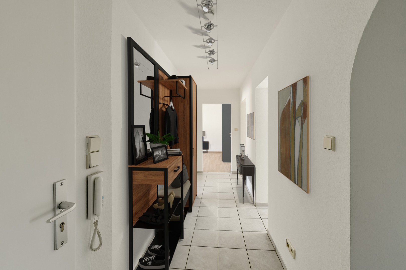 Attraktive, schöne und helle 3-Zimmer-Wohnung mit Balkon – Karlsruhe – Vorschaubild 6