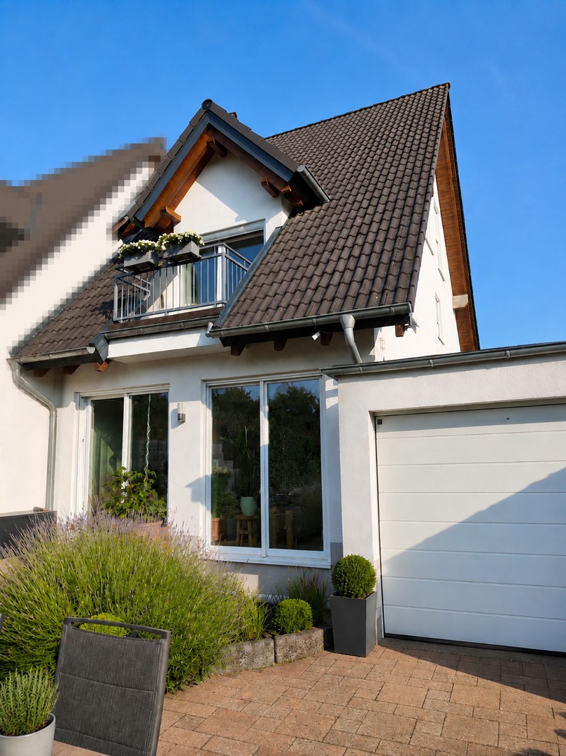 Energieeffiziente Doppelhaushälfte in Herdecke mit großem Garten und unverbaubarem Blick ins Grüne – Herdecke – Bild 1 von 31