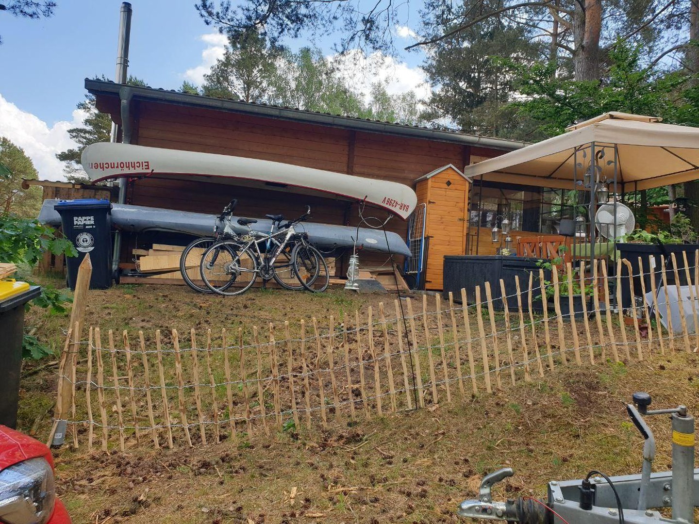 Ruhig, sicher und abseits von einer Stadt: Holzhaus Luxuslage im Wald eingebettet zwischen 3 Seen – Fürstenberg Havel OT Himmelpfort – Vorschaubild 3