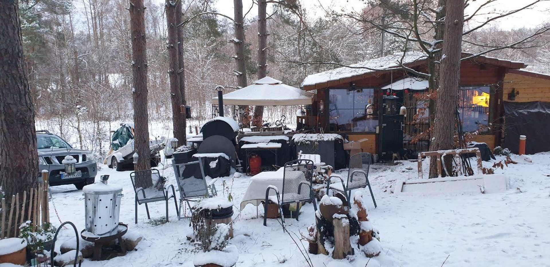 Ruhig, sicher und abseits von einer Stadt: Holzhaus Luxuslage im Wald eingebettet zwischen 3 Seen – Fürstenberg Havel OT Himmelpfort – Vorschaubild 7