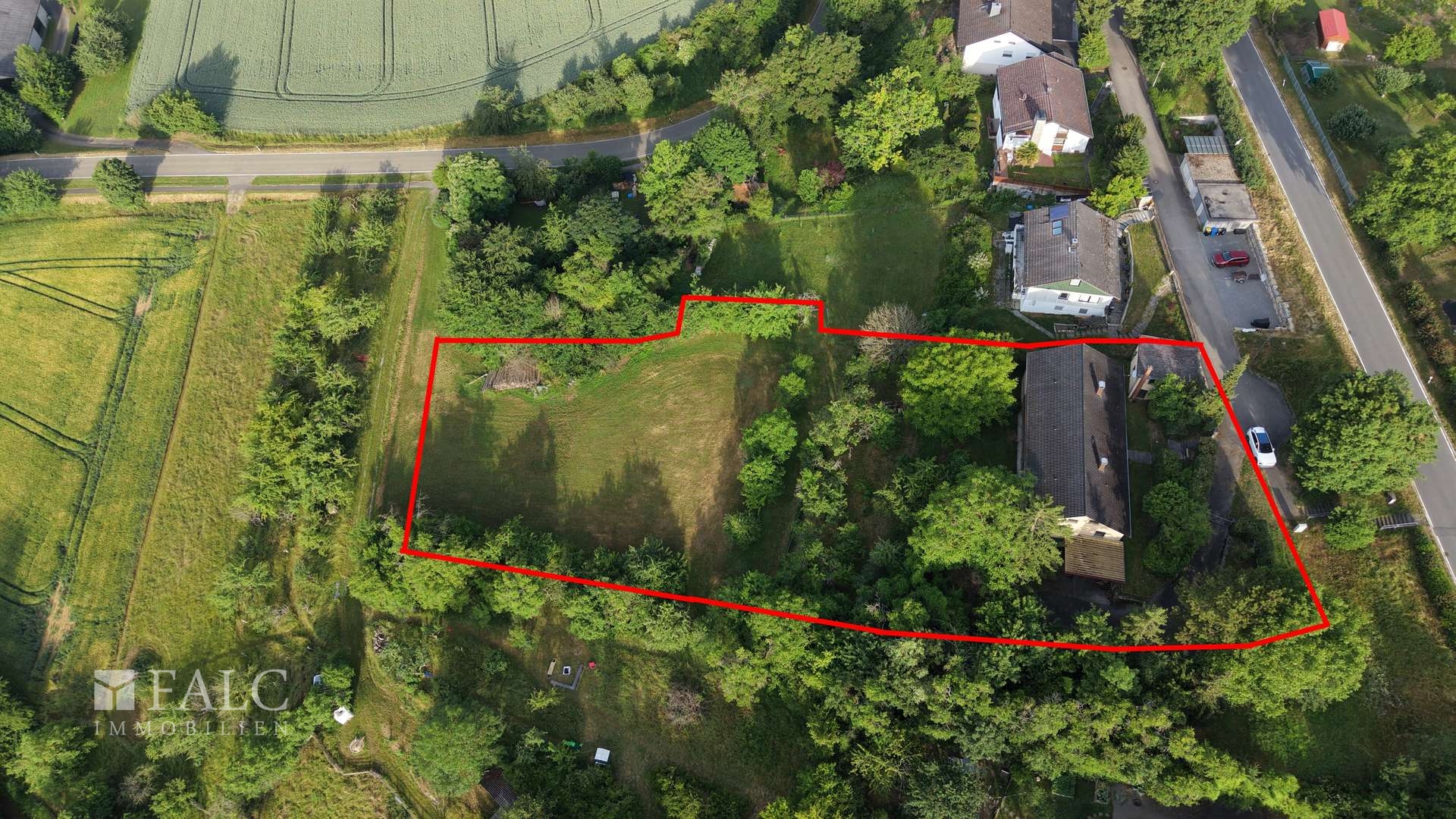 Naturparadies mit Weitblick auf die Stadt! Doppelhaus mit über 4.200 m² Grundstück - FALC Immobilien – Jagsthausen – Vorschaubild 8