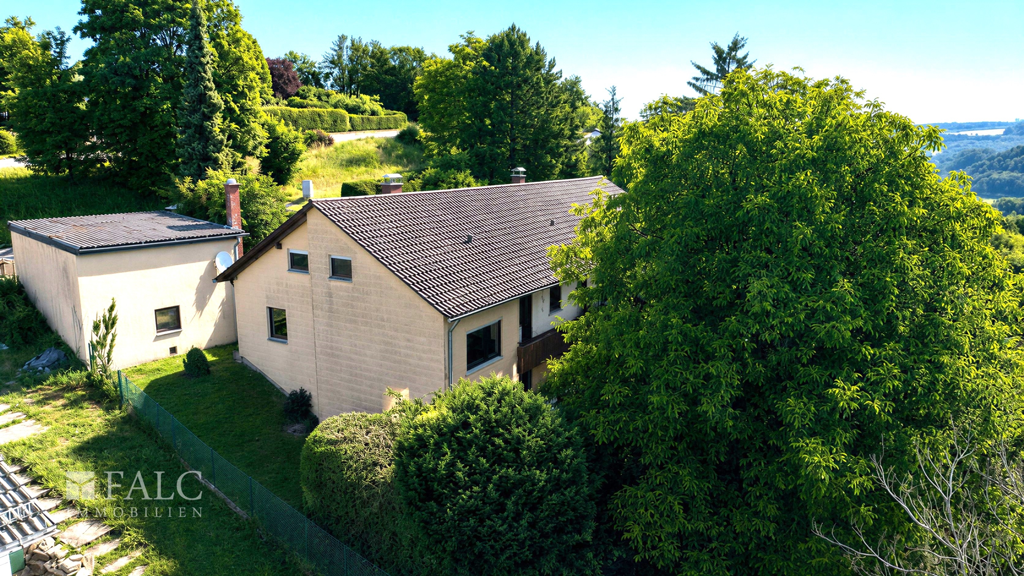 Naturparadies mit Weitblick auf die Stadt! Doppelhaus mit über 4.200 m² Grundstück - FALC Immobilien – Jagsthausen – Vorschaubild 41