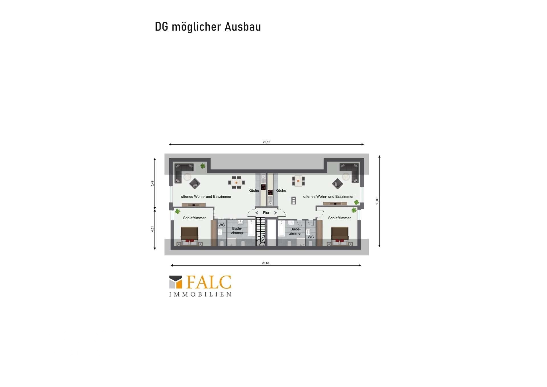 Naturparadies mit Weitblick auf die Stadt! Doppelhaus mit über 4.200 m² Grundstück - FALC Immobilien – Jagsthausen – Vorschaubild 52