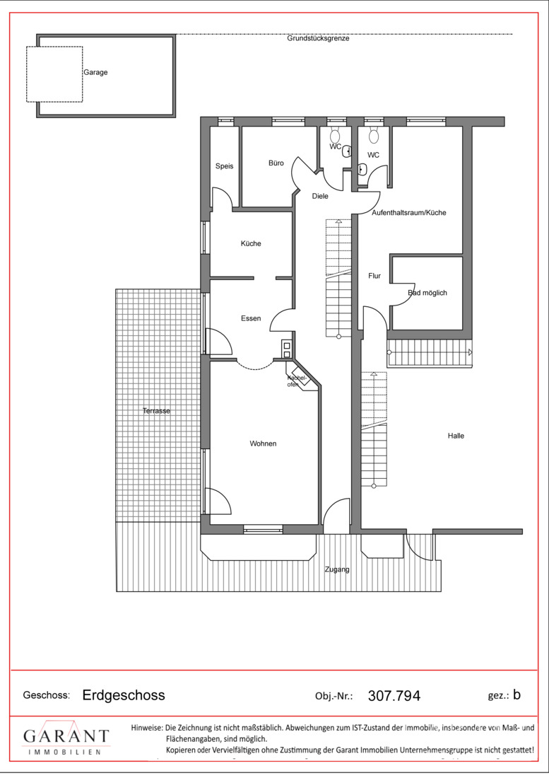 Wohnhaus mit Büro, Werk-/Lagerhalle und Baugrund mit Entwicklungspotenzial! – Biberbach – Vorschaubild 8