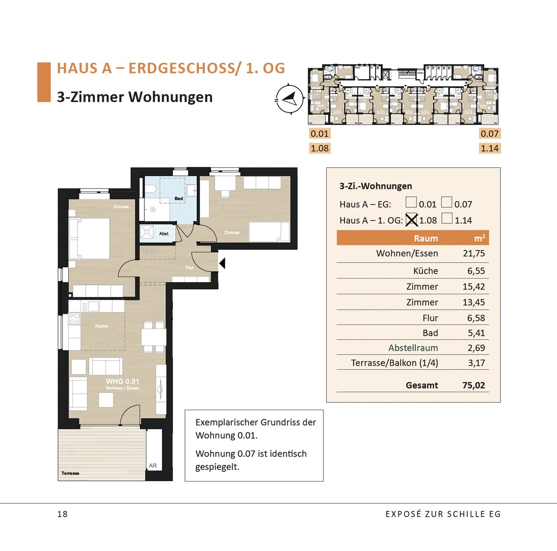 Suburban, naturverbunden leben: 3-Zi.-Whg in Bennigsen – Private Wohngenossenschaft Zur Schille eG – Springe – Vorschaubild 3