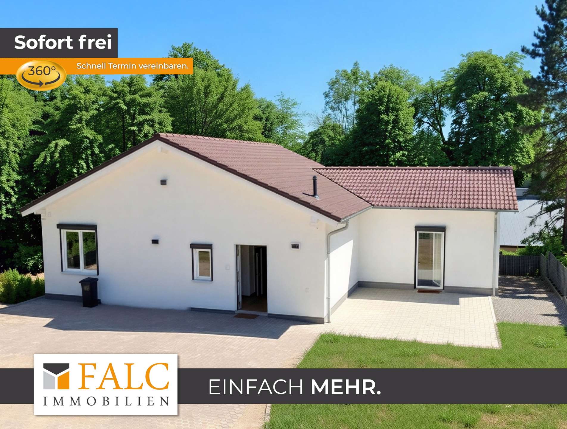 Ebenerdig, modern, selten: Barrierefreies Wohnen mit Garten in Remscheid-Vieringhausen – Remscheid – Bild 1 von 10