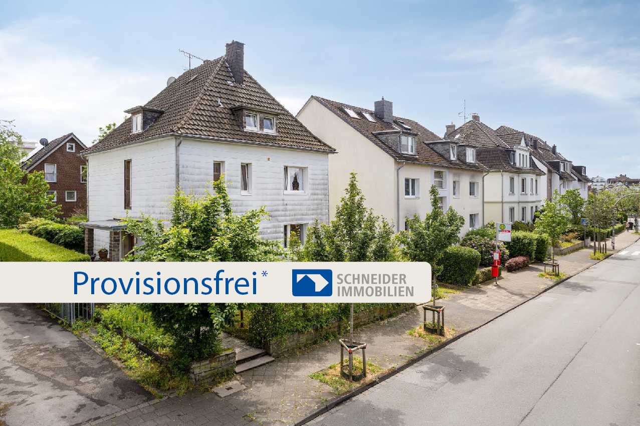 Zwei-/Dreifamilienhaus mit idyllischem Garten in Ratingen-Ost