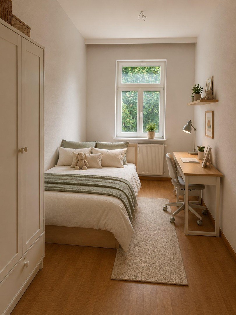 Bezugsfreier Gründerzeit-Altbau mit neuen Holzfenstern und saniertem Treppenhaus von 2025 – Leipzig – Vorschaubild 5