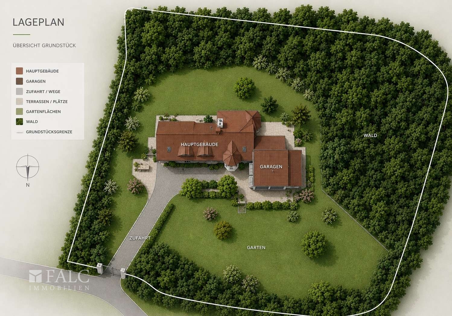 Repräsentatives Anwesen mit Wellnessbereich und eigenem Waldbestand - FALC Immobilien – Jagsthausen – Vorschaubild 34