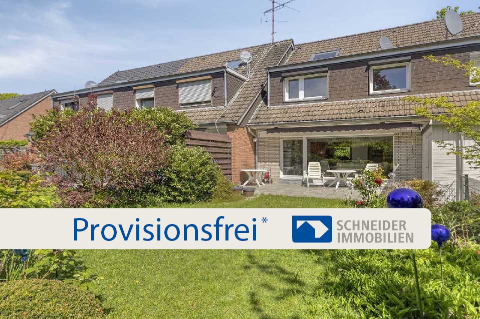 Tolles Reihenhaus mit Südwestgarten, Garage und einer EBK in Ratingen-Breitscheid
