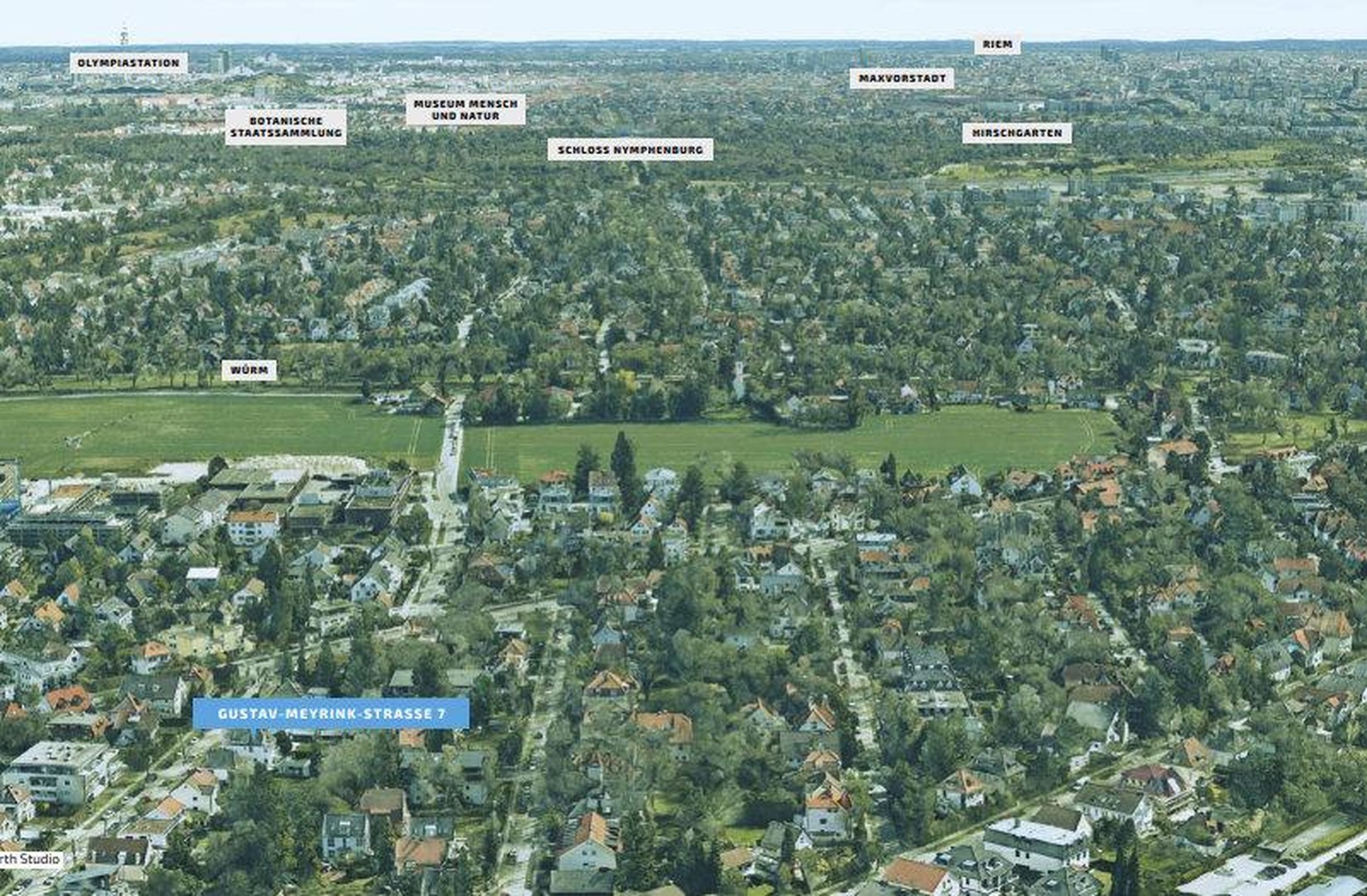 Erstbezug 2026: Helle 2-Zi.-Wohnung in ruhiger Villenlage – Balkon ins Grüne, hohe Decken, TG – München – Vorschaubild 6