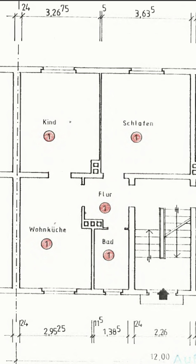 Paketverkauf - 2x Wohnungen (EG+OG) im selben Haus zu verkaufen ! – Osnabrück – Vorschaubild 19