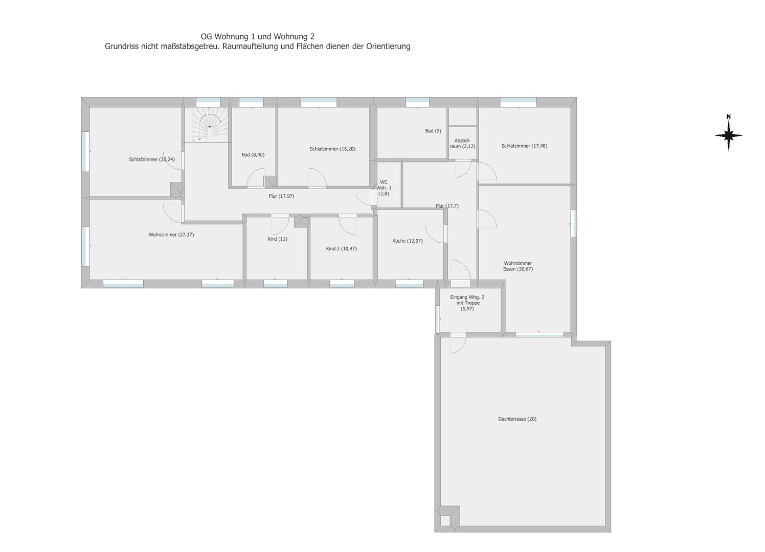 Wohn-/Geschäftshaus mit 2 Wohneinheiten, ehem. Bäckereifachgeschäft und Gewerbe-/Nutzflächen – Münchsmünster – Vorschaubild 49