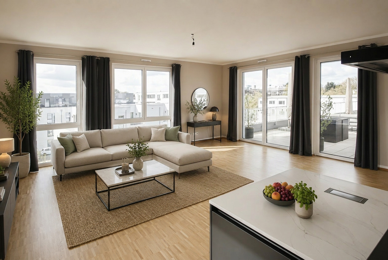 PENTHOUSE - LICHT. WEITE. PRIVATSPHÄRE – Düsseldorf – Vorschaubild 2