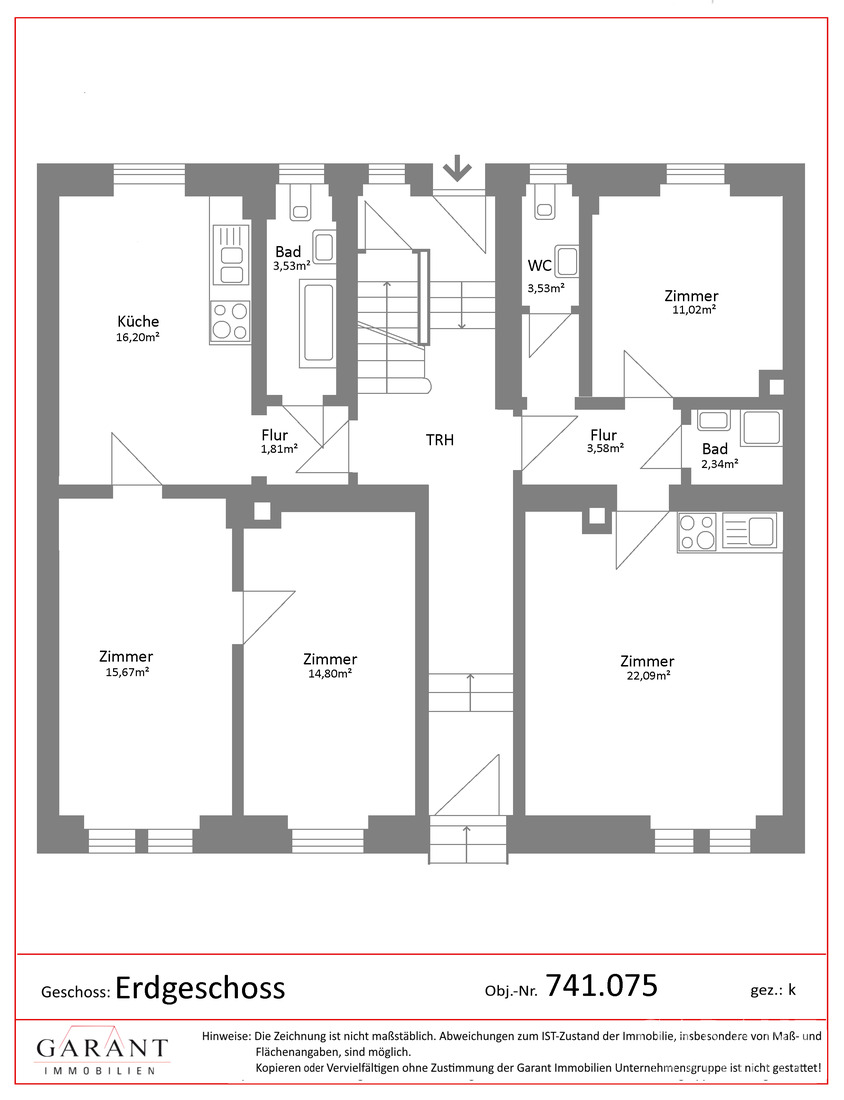 Interessantes 8-Parteienhaus in Mannheim-Neckarau-Attraktive Kapitalanlage mit Entwicklungspotenzial – Mannheim – Vorschaubild 9