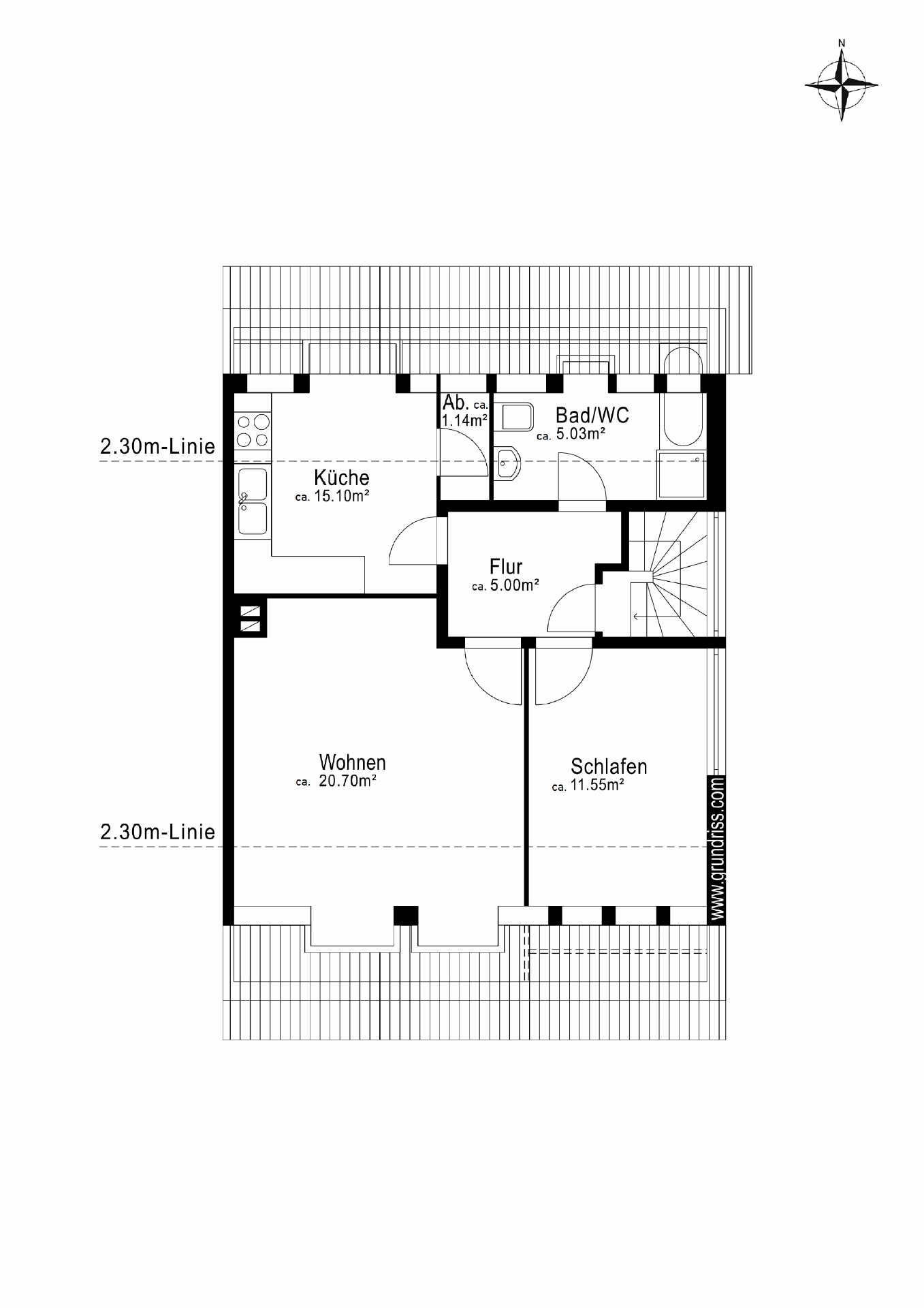 AIGNER - Geräumige Doppelhaushälfte mit Selbstgestaltungspotential und schönem Garten in Dachau – Dachau – Vorschaubild 11