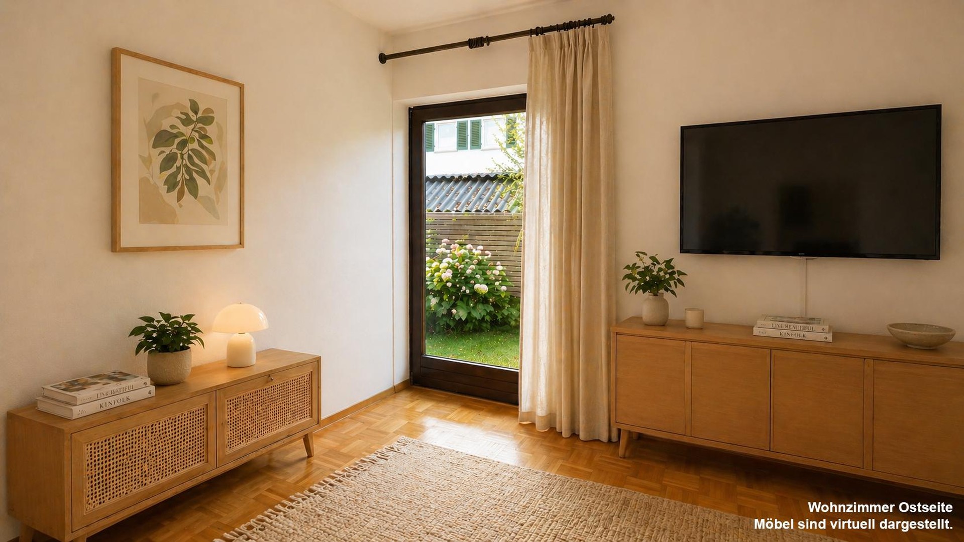 Grüne Oase in Reutlingen: 3-Zi-Erdgeschosswohnung mit Terrasse – Reutlingen – Vorschaubild 3