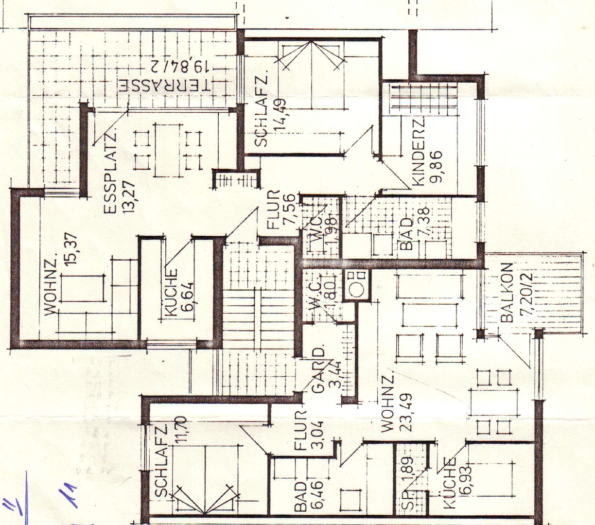 Helle 2-Zimmer-Dachgeschosswohung mit großem Balkon & schöner Ausicht – Reutlingen-Betzingen – Vorschaubild 14