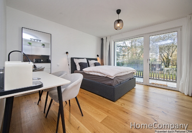 Schickes Apartment mit Balkon und Internetzugang in Düsseldorf Unterrath – Düsseldorf – Vorschaubild 2