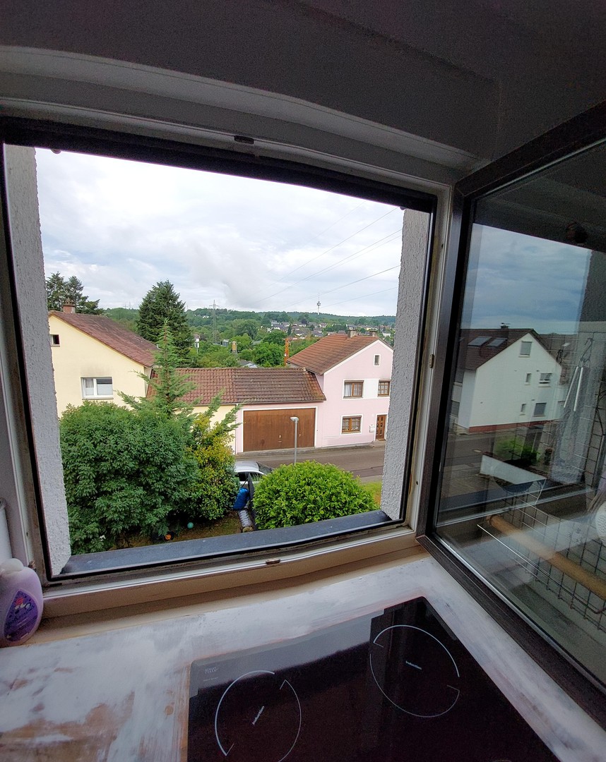 Wohnen wie im Haus: 4,5-Zimmer-Maisonette mit Garten, Sauna, Garage und Aussicht bis zum Funkturm – Karlsruhe – Vorschaubild 6