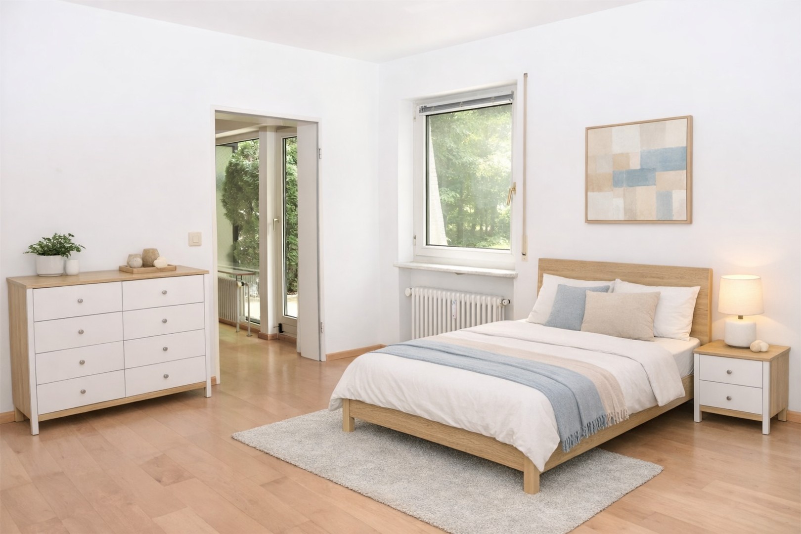 Menterschwaige: 3‑Zi.-Terrassenwohnung (117 m²) mit 200 m² Garten & TG – möbliert oder unmöbliert – München – Vorschaubild 3