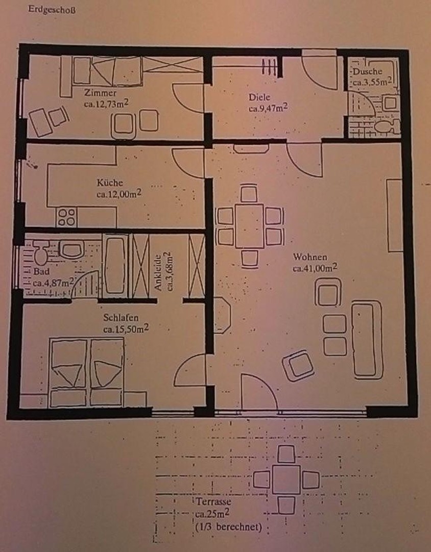 Menterschwaige: 3‑Zi.-Terrassenwohnung (117 m²) mit 200 m² Garten & TG – möbliert oder unmöbliert – München – Vorschaubild 9