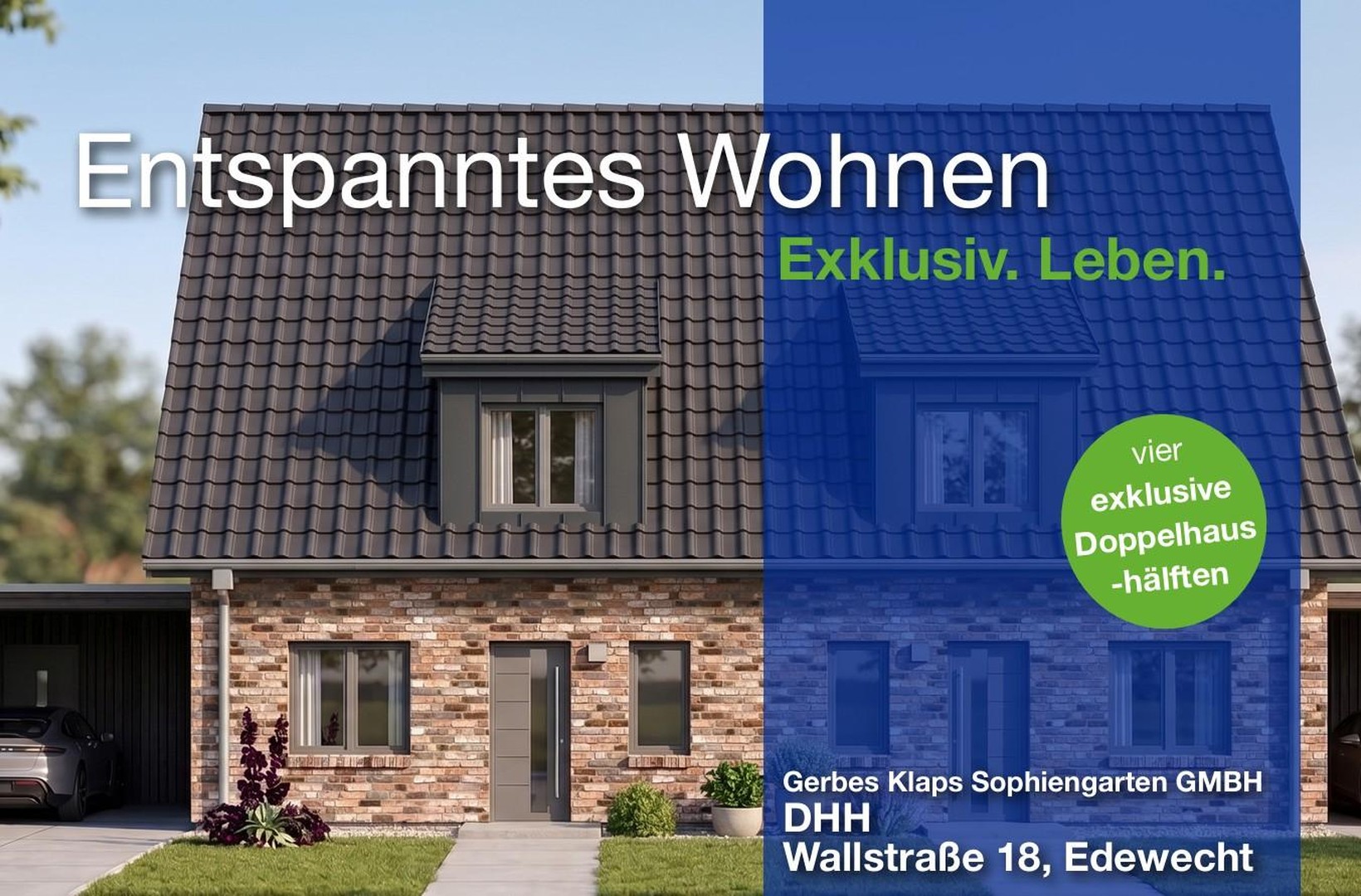 Exklusive Neubau-Doppelhaushälften in Edewecht – Edewecht – Bild 1 von 6