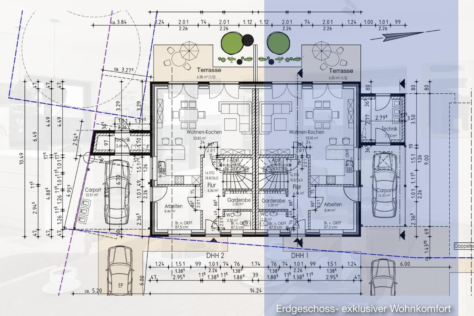 Exklusive Neubau-Doppelhaushälften in Edewecht – Edewecht – Vorschaubild 4